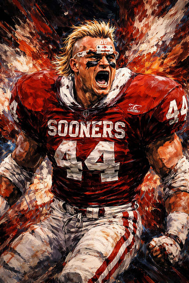 Brain Bosworth Oklahoma Sooner poster