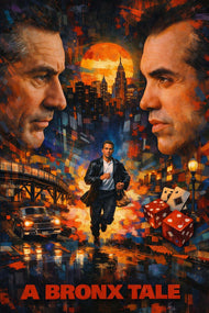 The Bronx Code: A Bronx Tale NYC Crime Story Wall Art Poster | Portrait