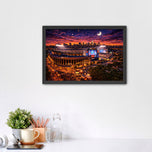 Citi Field New York Mets MLB Stadium Wall Art Poster | Landscape