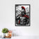 King Leonidas 300 Cinematic Ink Wall Art Poster | Portrait