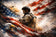 Chris Kyle American Sniper Cinematic Wall Art Poster | Landscape