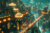 Bioshock Rapture Video Game Wall Art Poster | Landscape