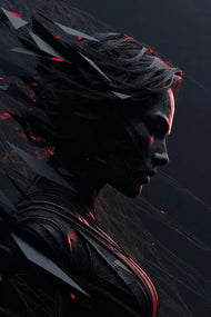 Black Widow Wall Art Poster | Portrait