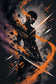 Bleach Ichigo Anime Wall Art Poster | Portrait