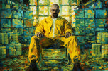 Breaking Bad Walter White "Heisenberg" Wall Art Poster | Landscape