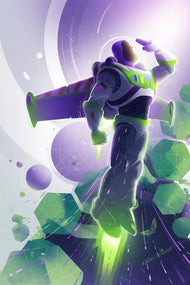 Buzz Lightyear Wall Art Poster | Portrait