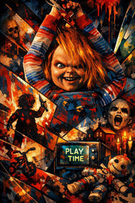Chucky Slasher Cinematic Horror Wall Art Poster | Portrait