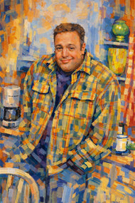 Doug Heffernan King of Queens Abstract Wall Art Poster | Portrait
