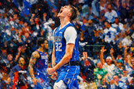 Cooper Flagg Dallas Mavericks NBA Wall Art Poster | Landscape