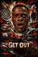 Get Out Cinematic Horror Wall Art Poster | Portrait