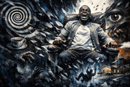 Get Out The Sunken Place Horror Wall Art Poster | Landscape