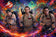 Ghostbusters Cinematic Wall Art Poster | Landscape