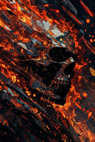 Ghost Rider Wall Art Poster | Portrait