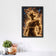 Goku Abstract Anime Wall Art Poster | Portrait