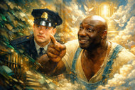 The Green Mile John Coffey Cinematic Wall Art Poster | Landscape