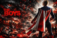 Homelander The Boys Cinematic Wall Art Poster | Landscape