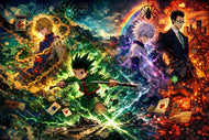 Hunter x Hunter Anime Wall Art Poster | Landscape