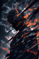 Ichigo Bleach Abstract Wall Art Poster | Portrait