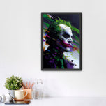 The Joker Painting Style Wall Art Poster | Portrait