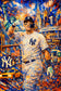 Aaron Judge New York Yankees NYC Vibrant Wall Art Poster | Portrait