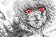 Kurapika Hunter x Hunter Scarlet Eyes Sketch Wall Art Poster | Landscape