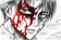 Levi Ackerman Attack on Titan Sketch Wall Art Poster | Landscape