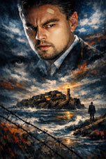 Shutter Island Cinematic Wall Art Poster | Portrait