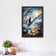 Truman Show Abstract Wall Art Poster | Portrait
